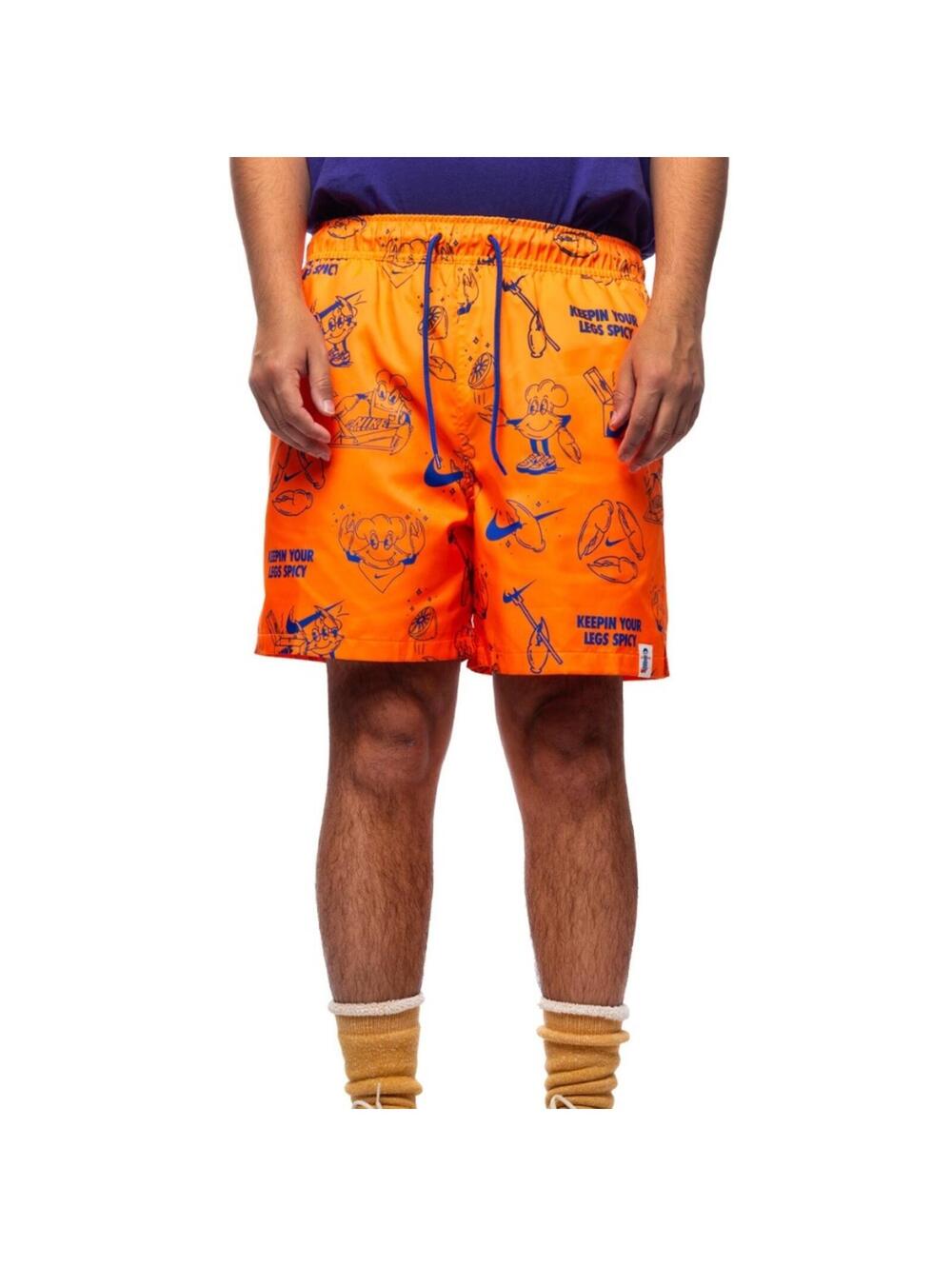 Nike Club Shorts Total Orange